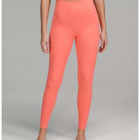Coral lululemon leggings - Picture 6 of 6